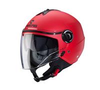 Caberg Riviera V4X Motorcycle Helmet Red open face