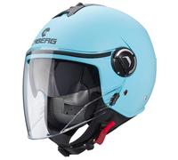 Caberg Helmet Riviera V4X - Mono Matt Light Blue, Open-Face Jet, ECE 22.06 - Size L