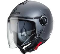 Caberg Riviera V4X Helmet, Open Face Jet Motorcycle Motorbike Scooter Matt Gun