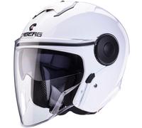 Caberg Soho Motorbike Motorcycle Open-Face Helmet - White
