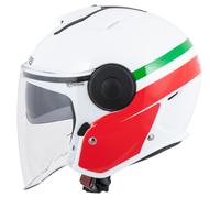 Caberg Soho Zephyr Jet Helmet White/Red/Green L