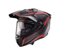 Caberg Tanami Carbon Gravity, adventure helmet M Matt Black/Red