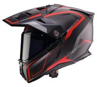 Caberg Tanami Carbon Gravity, adventure helmet S Matt Black/Red