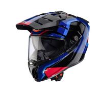 Caberg Tanami Scram Motocross Helmet, black-red-blue, size S for Men