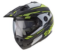 Caberg Tourmax Marathon Matt Black / White / Fluo Yellow Motorcycle Helmet
