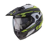 Caberg Tourmax Marathon Matt Black / White / Fluo Yellow Motorcycle Helmet
