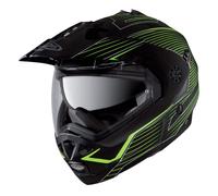 CABERG Tourmax Sonic Matt - Black / Yellow / Fluo Flip Up Motorcycle Helmet
