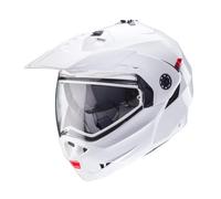 Caberg Tourmax X Flip Front Helmet - White Metal