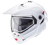 Caberg Tourmax X Metal White Motorcycle Motorbike Helmet