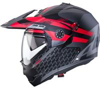 Caberg Tourmax X Sarabe, flip up helmet S Matt Grey/Black/Red