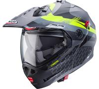 CABERG TOURMAX X SARABE matt gun metal-black-fluo yellow XS