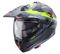 Caberg Tourmax X Sarabe, flip up helmet S Matt Grey/Black/Neon-Yellow
