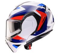 Caberg Trip unar Flip-Up Helmet unisex White/Blue/Red, L