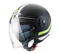 Caberg Uptown Chrono Matt Black / Fluo Yellow Motorcycle Motorbike Helmet