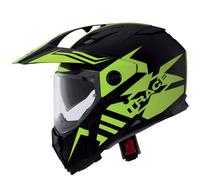 Caberg X-Trace motorcycle helmet Lux Matt Black/Yellow - Medium