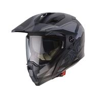 Caberg Xtrace Spark Black / Anthracite / Silver Motorcycle Motorbike Helmet