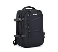 CabFit ® The Nomad - Travel Backpack Cabin Airplane 40 x 20 x 25 cm Compatible with Ryanair Vueling Easyjet, Code Lock Anti-Theft Lock, USB Port and Waterproof and Resistant, Men's and Women's