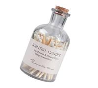 Cabilock 1 Bottled Matches Aroma Candle Match Candle Lighting Match Matches Jar Glass Jar Multifunctional Match Wood Matchstick Matches in a Jar Matches Container Wooden Matches, 532M19R501E3B