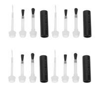 Cabilock 1 Box Nail Polish Brush: Replacement Small Bottle Polish Brushes For Gel Liquid - Dip Powder Brush For Salon Festival Decoration