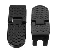 Cabilock 1 Pair Bike Rear Foot Pedals 15mm Aluminium Alloy Non-Slip Bicycle Footrests Pedals Folding Bike Foot Plates Peg for Folding Mountain Bicycle