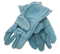 Cabilock 1 Pair Cowhide Cut Resistant Gloves for Pet Dog with Thicken Protection and Flexible Operation, Five Fingers Separate Design for Anti-scratching and Bite Resistant Use by Pet