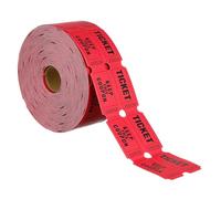 Cabilock 1 Roll Raffle Tickets Bright Event Ticket Roll for Fundraising Auctions and Charity Events for Schools Carnivals and Activities