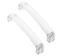 Cabilock 1 Set Clear Drawer Handles: Acrylic Drawer Handles for Cupboards - Furniture Pulls for Wardrobe Dresser Bathroom Cabinets