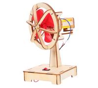Cabilock 1 Set DIY Electric Fan Kits for Science Education Assembly Model Fun Activity for Boys for School Projects and Hands Experiments