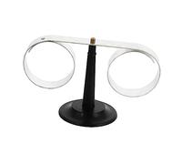 Cabilock 1 Set Lenz Law Demonstration Apparatus Physics Experiment Equipment for Students Intuitive Teaching Tool Simple Structure with Base and Ring for Middle School Physics Learning