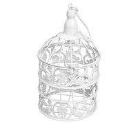 Cabilock 1 Set Vintage Art Birdcage Decorative Cage for Wedding Supplies Home Decor Photography Prop Chic Design for Living Room Bedroom Office Garden