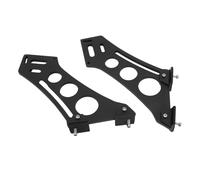 Cabilock 10 Inch Aluminum Alloy Rear Wing Mount Brackets for Car Trunk Racing Spoiler Legs Holder Universal Rear Spoiler Tail Wing Installation Accessories
