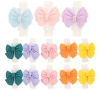 Cabilock 10 Pairs Bowknot Cable Protectors Cord Protective Cover Reusable Plastic Sleeves Protects Cable from Fraying Mixed Colour Random Color