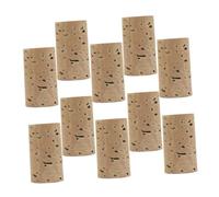 Cabilock 10 Pcs Flute Cork Plug Natural Soft Cork Stopper for Flute Repair Maintenance
