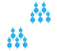 Cabilock 10 pcs Plastic Double Pulley for Physics Experiments Mechanic Teaching Equipment School Supplies for Classroom Learning