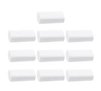 Cabilock 10 Roll Coreless Toilet Paper Roll Made from Soft Wood Pulp, White Tissue Paper for Home and Office Use, Suitable for Woman and Man, for Family Life