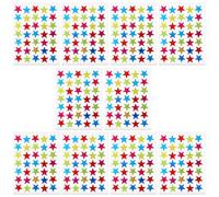 Cabilock 10 Sheets Colorful Star Reward Stickers for, 1.5Cm Diameter Multi-Function Stickers for Teachers’ Classroom Rewards and School Incentives