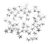 Cabilock 100 Pcs Christmas Tree Top Star Xmas Tree Toppers Mini Tree Topper Star Christmas Tree Topper Holiday Tree Top Christmas Star Pendant Xmas Tree Stars