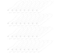 Cabilock 1000pcs Tag Hanging Strings: Snap Lock Pin Loop Fastener Hook Ties Easy and Fast to Attach for Clothing Shoes Luggage Garments Crafts White