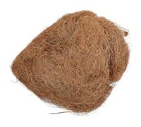 Cabilock 100g Bird Nesting Fiber Liners Coconut Fiber Bedding Moisture Absorption Comfort Brown Planter Nesting Supplies for Birds Small Animals Hideouts