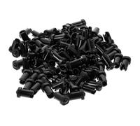 Cabilock 100pcs Anti-blocking Eyelash Glue Bottle Needle Pin for Eyelash Extension Bottles Made of Stainless Steel and Pp for Professional Salon and Family Use