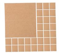 Cabilock 100pcs Blank Fillable Place Cards for Weddings Dinner Parties Events Self Standing Kraft Table Seating Cards for Guest Names Table Numbers and More