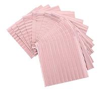 Cabilock 100pcs Creative Candy Wrapping Papers Pink Chocolate Candy Packing Papers for Parties Weddings and Daily Use for Homemade Treats and Confections