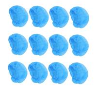 Cabilock 100pcs Disposable Non-woven Hair Nets with Elastic Mesh Thickened Hygiene Head Covers for Medical Salon and Household Use Flexible Fit Blue Caps for Versatile Protection