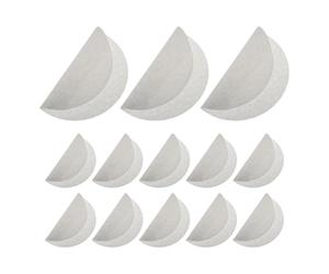 Cabilock 100pcs Disposable White Bird Cage Paper Liners for Parrot Cages Absorbent and Water Absorption Functional Features for Cushion Pad and Easy Replacement