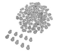 Cabilock 100pcs Five Element Charm Pendants Mixed Metal Alloy Vintage Style for Jewelry Making DIY Necklace Earrings Bracelets Accessories Spiritual Blessing Symbols for Women Men Daily