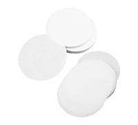Cabilock 100pcs Medium Speed Qualitative Cellulose Filter Paper Discs for Chemistry Lab High Wet Strength Water Absorbing Filtration Circles for Mushroom Cultivation and Laboratory Use