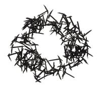 Cabilock 100pcs Realistic Artificial Crow Claws Made of Plastic, Easy to Handle and Secure Attachment, for Stuffed Animals and Crow Props in Education Projects and Festive Decorations