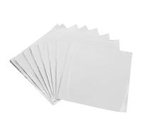 Cabilock 100Pcs Silver Aluminum Foil Candy Wrappers 20X20Cm Chocolate Wrapping Paper for DIY Sweets Packaging and Baking Supplies