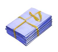 Cabilock 100pcs Transparent Shrinkable Wrapping Bags for Industrial Packaging and Storage Heat Sealable PVC Shrink Wrap Pouches for Scratch Protection and Secure Packing