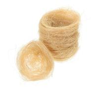 Cabilock 10Pcs Artificial Bird Nest Faux Rustic Decorative Bird Houses for Garden Patio Party Photo Prop Easter Wedding Craft Home